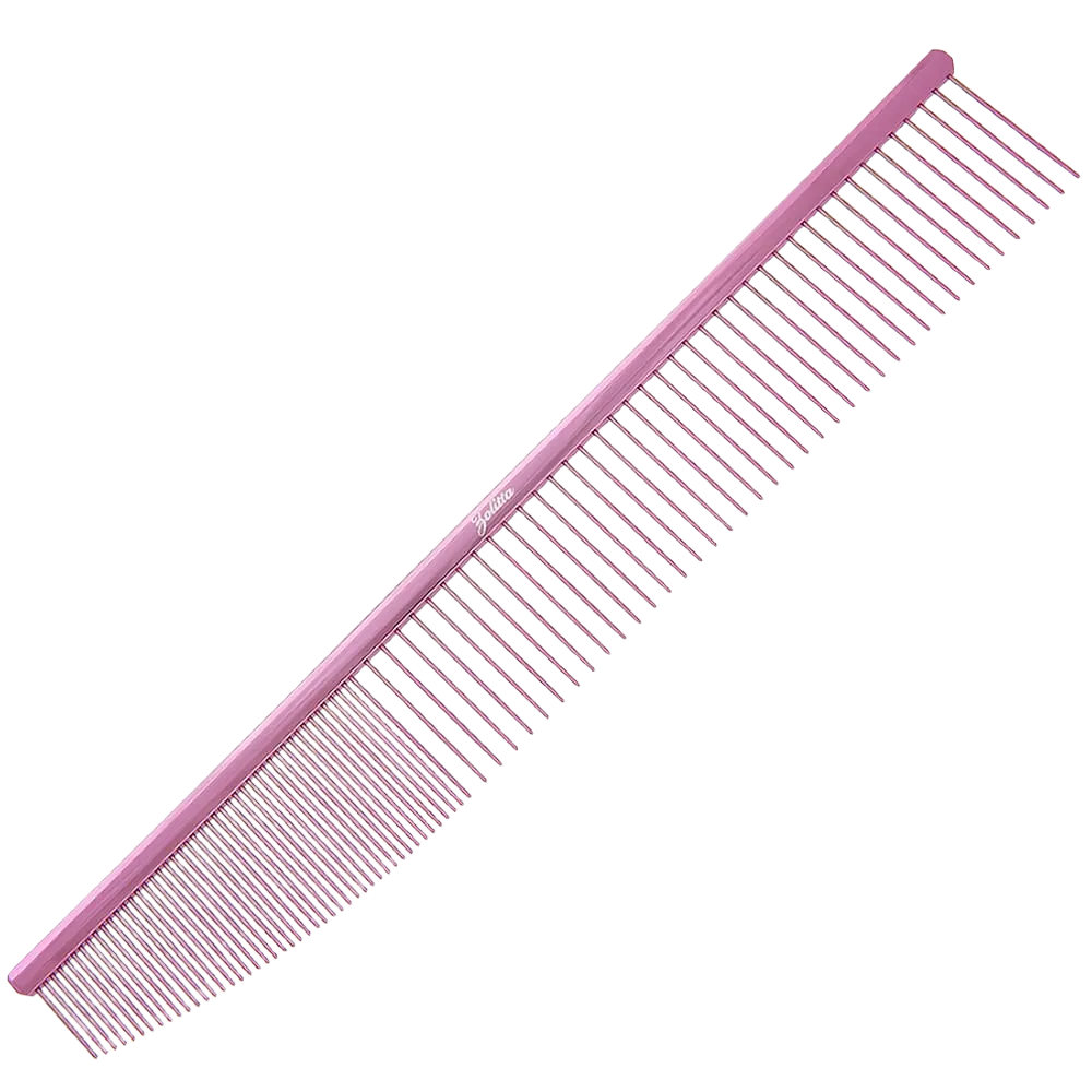 9" Ellipse Comb Pink by Zolitta