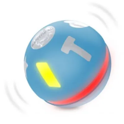 Bentopal Colourful LED Smart Ball Self Rolling Pet Toy P04