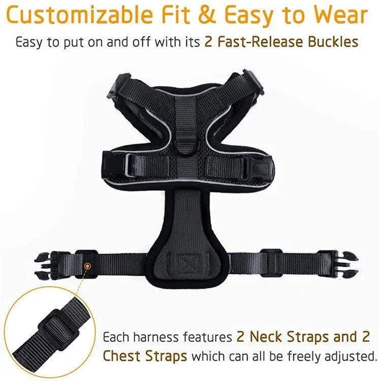 Cat Harness and Leash Set - Soft Adjustable Vest Harnesses for Cat