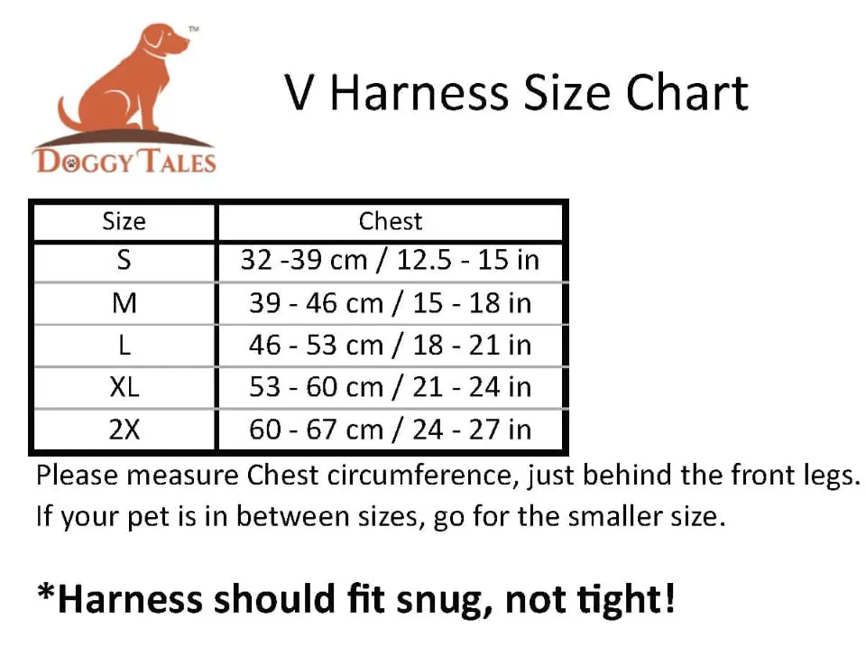 Doggy Tales Realtree Step In V Harness, Sea Glass