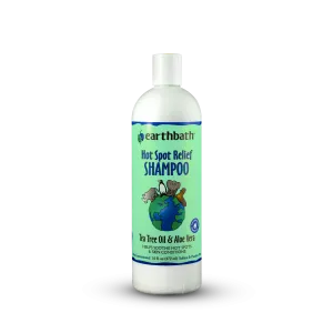 Earthbath Hot Spot Relief Tea Tree and Aloe Shampoo for Dogs and Cats