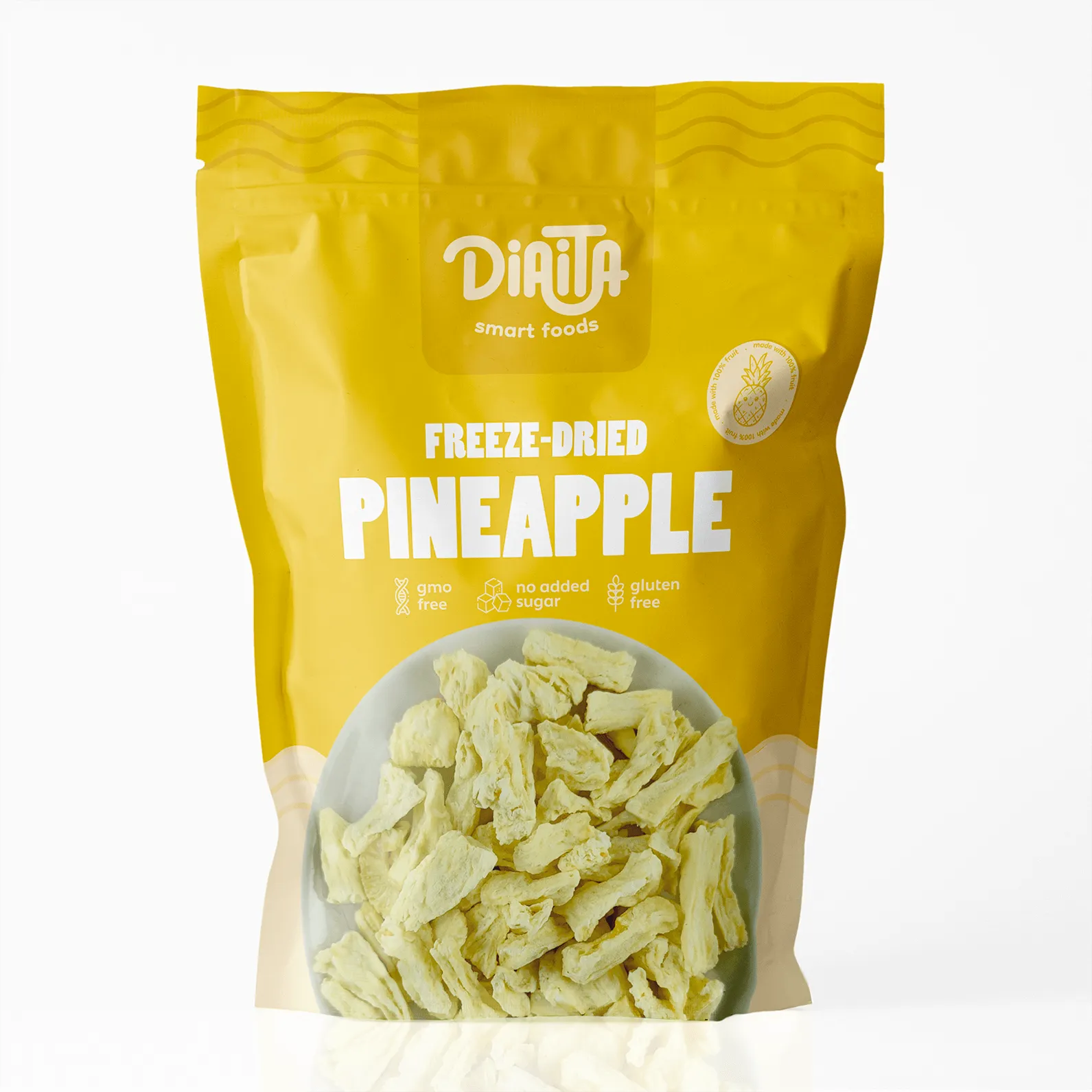 Freeze Dried Pineapple Snack