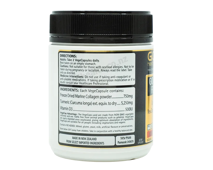 Go Collagen for Joints 210vege capsules