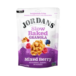 Jordans Slow Baked Granola Mixed Berry, 11.4 oz