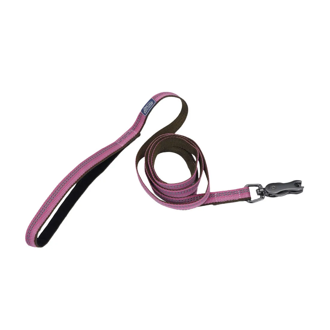 K9 Explorer® Reflective Dog Leash with Scissor Snap, Rosebud 5/8" x 6'