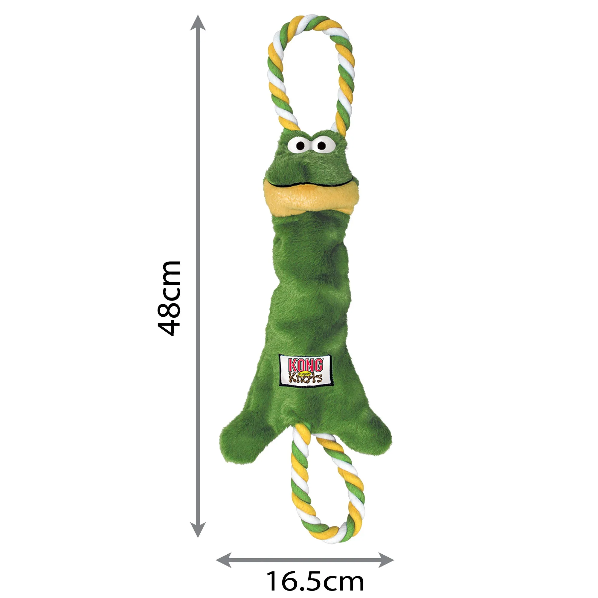 KONG Tugger Knots Frog