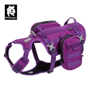 Military Harness - Whinhyepet Purple (XL)