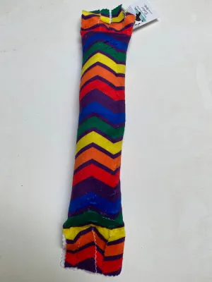NEW! Chevron Pride Rainbow Catnip & Silvervine XL Kicker