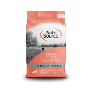 Nutrisource Grain Free Seafood Select Salmon Dog Food (Small Bites)
