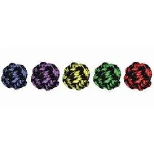 Nuts for Knots Dog Toy, 2.5-In. Woven Rope