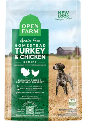 Open Farm - Grain Free Homestead Turkey & Chicken - Dry Dog Food