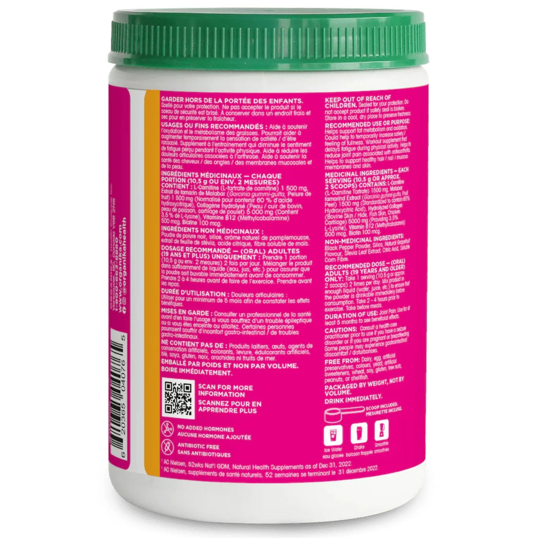 Organika MetaBoost Powder 275g