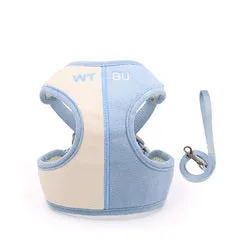 PAWS ASIA Suppliers Custom Adjustable Luxury Premium Embroidered Dog Leash And Harness Cat