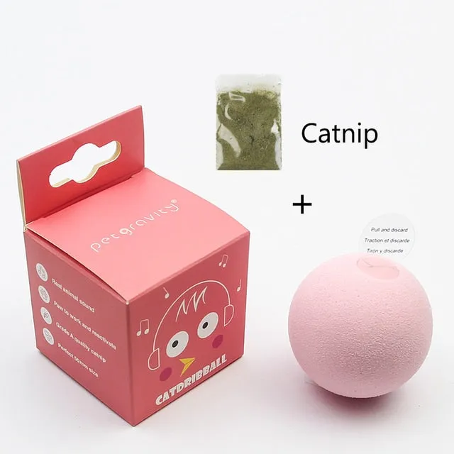 Self-Moving Electric Cat Ball Toy for Indoor Play