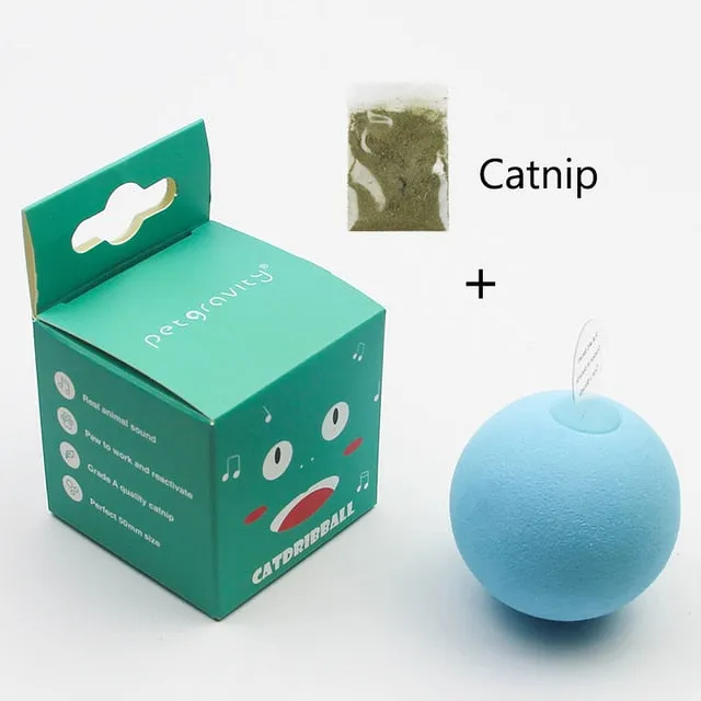 Self-Moving Electric Cat Ball Toy for Indoor Play