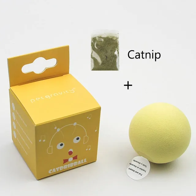 Self-Moving Electric Cat Ball Toy for Indoor Play