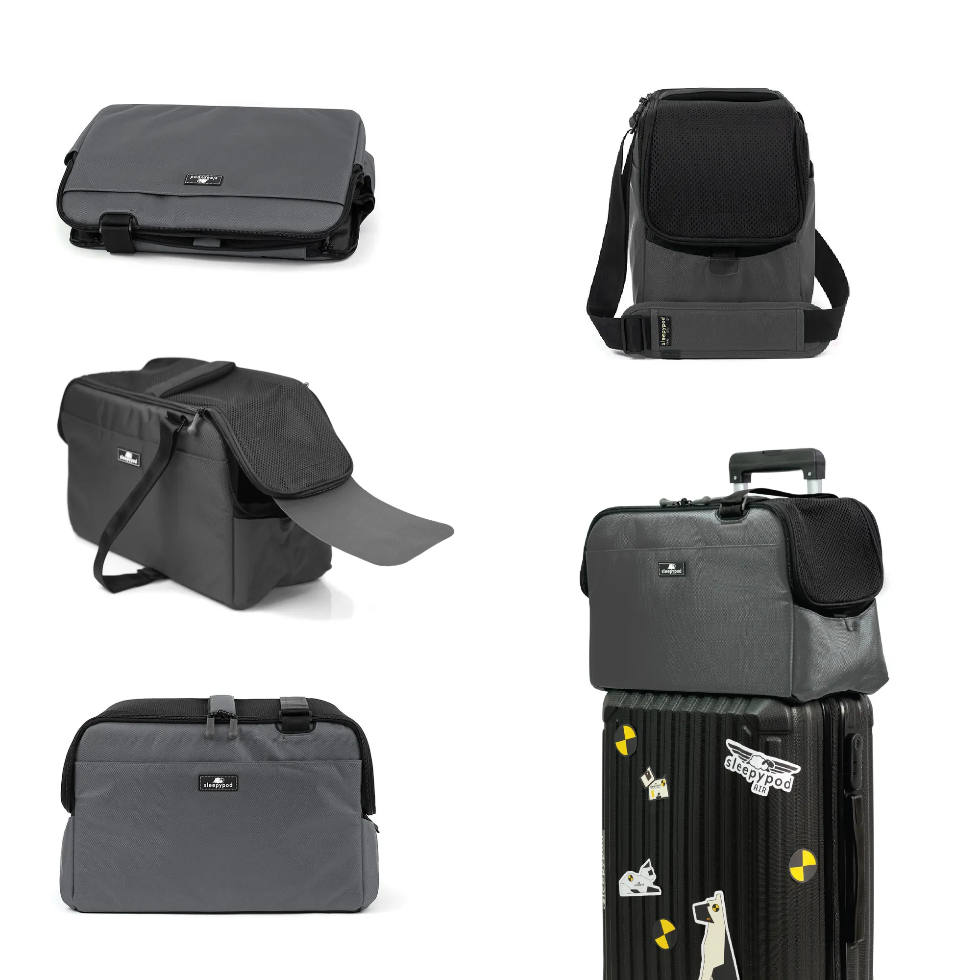 sleepypod atom carrier - charcoal