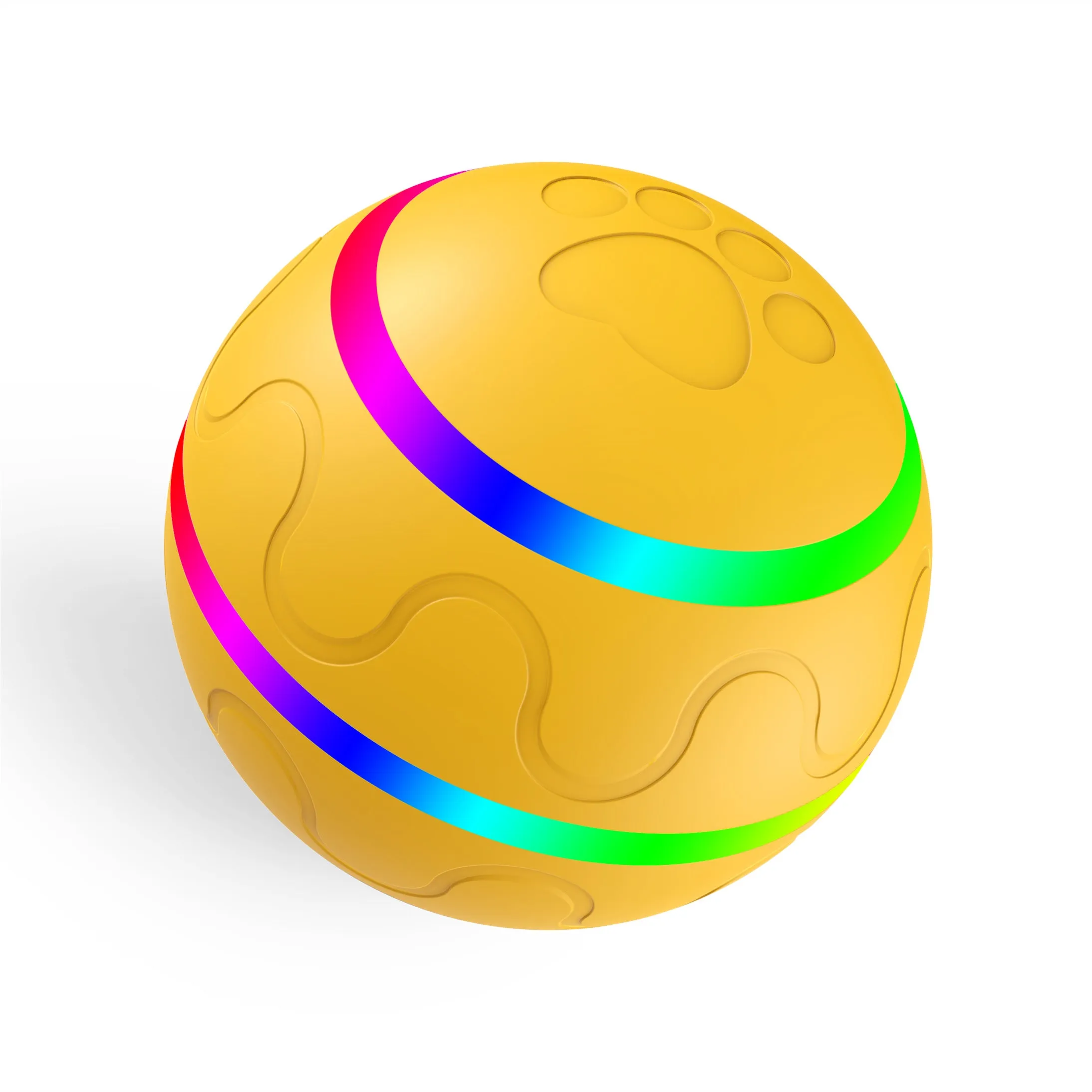Smart Flash Rotating Jumping Rolling Pet Toy Ball