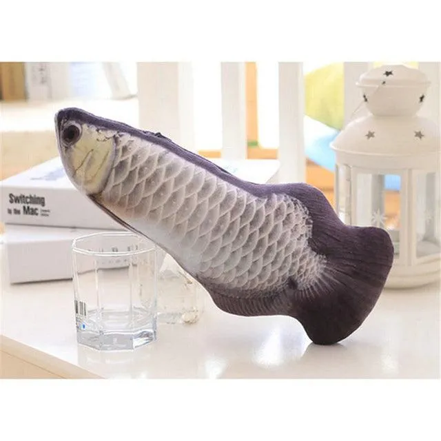 Soft Plush Fish Catnip Toy