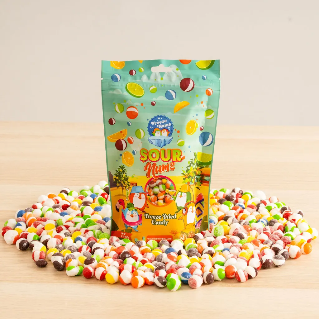 Sour Nums Freeze Nums Candy