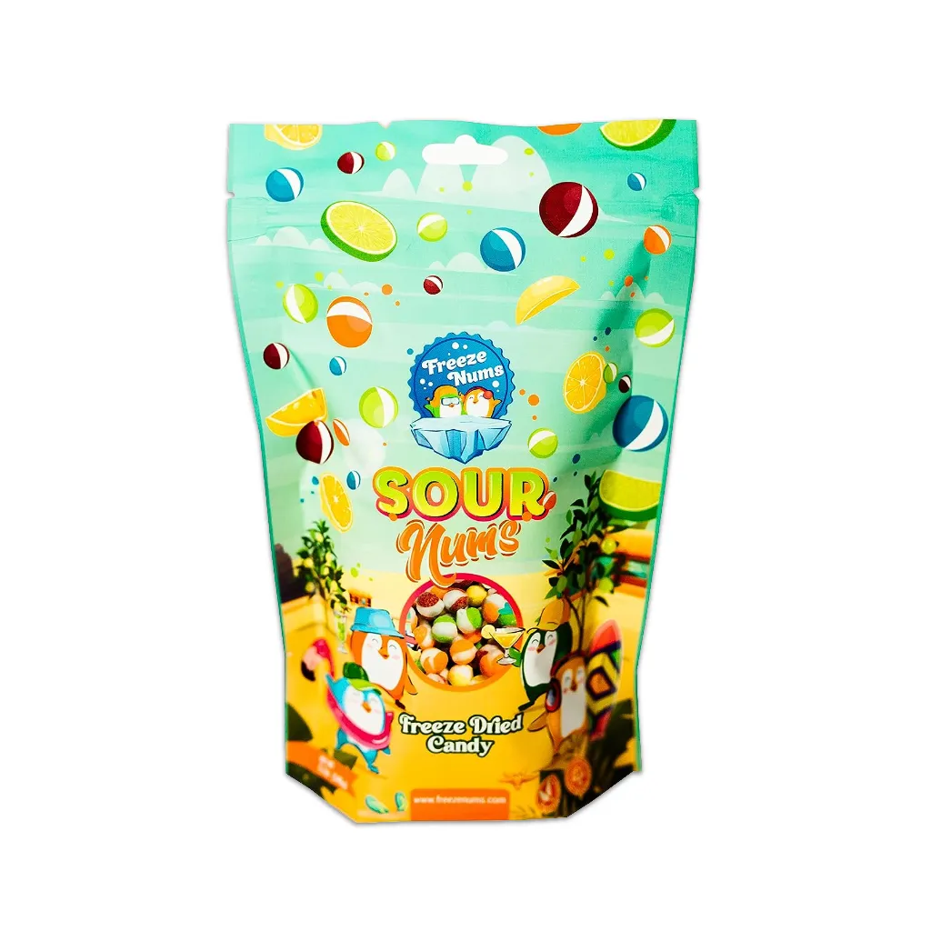 Sour Nums Freeze Nums Candy