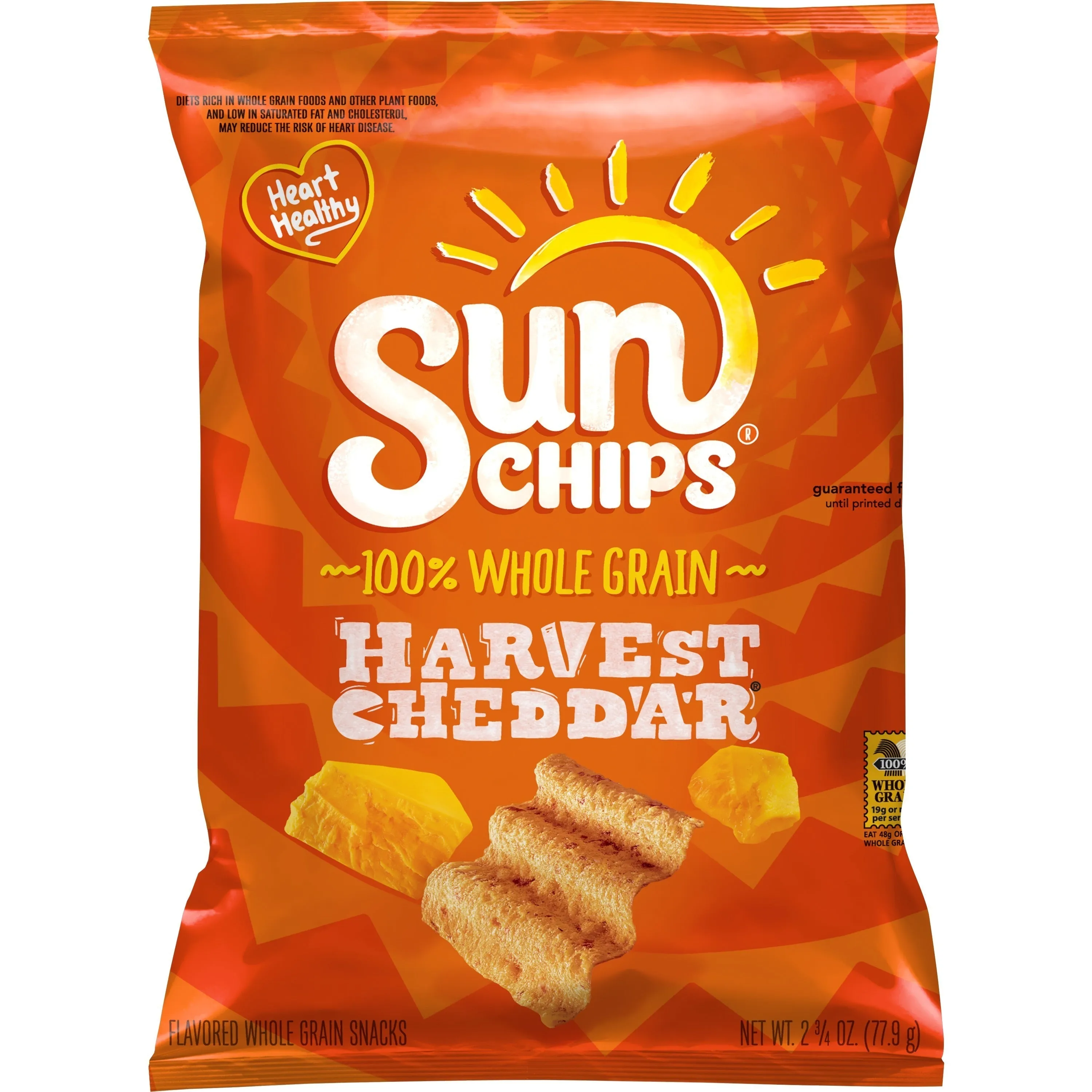Sunchips Harvest Cheddar Flavored Whole Grain Snacks