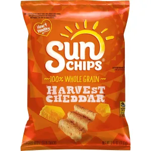 Sunchips Harvest Cheddar Flavored Whole Grain Snacks