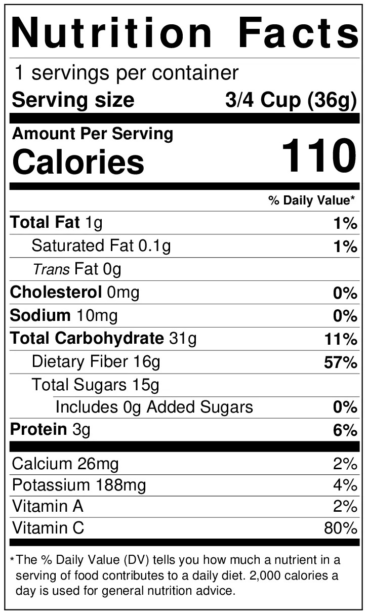 The Rotten Fruit Box Freeze Dried Black Currant Snack Pouch