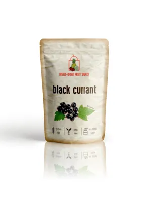 The Rotten Fruit Box Freeze Dried Black Currant Snack Pouch
