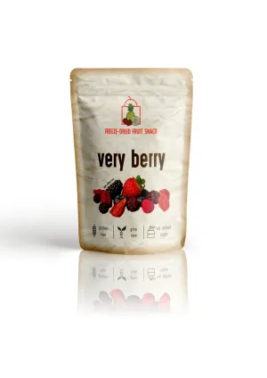 The Rotten Fruit Box Freeze Dried "Very Berry" Snack Pouch