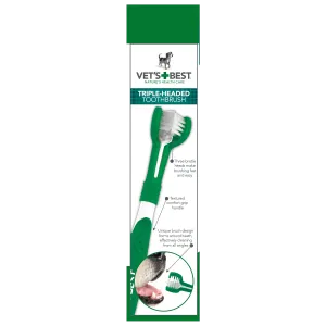 Vet’s Best – Advanced 3-Head Toothbrush
