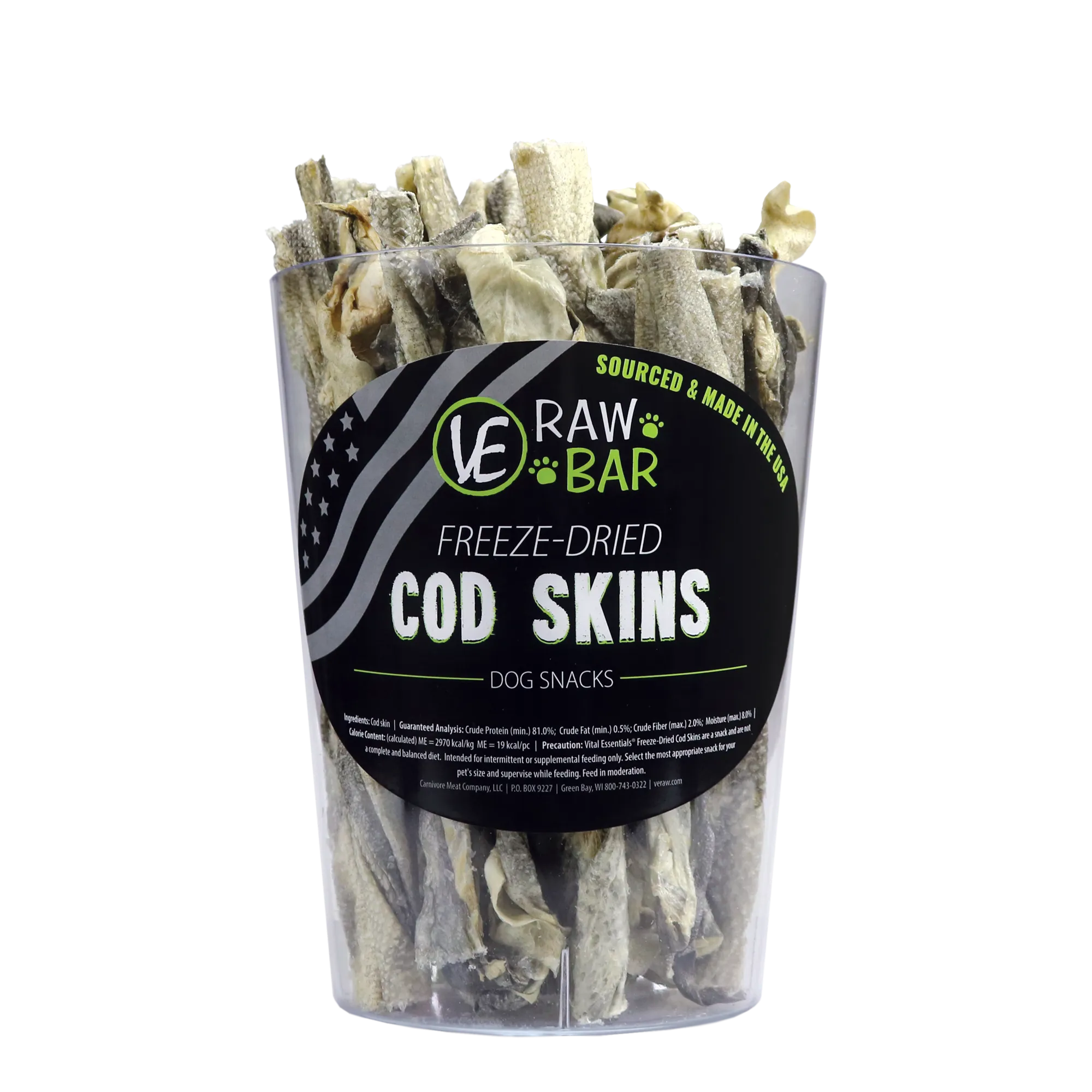 Vital Essentials Raw Bar - Cod Skin